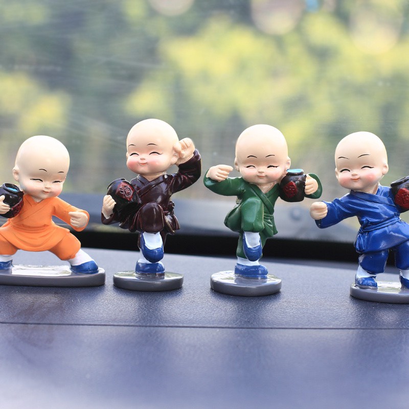 Bộ tứ 4 chú tiếu túy quyền-Túy bát tiên quyền -võ sayTrang trí ô tô,bàn làm việc