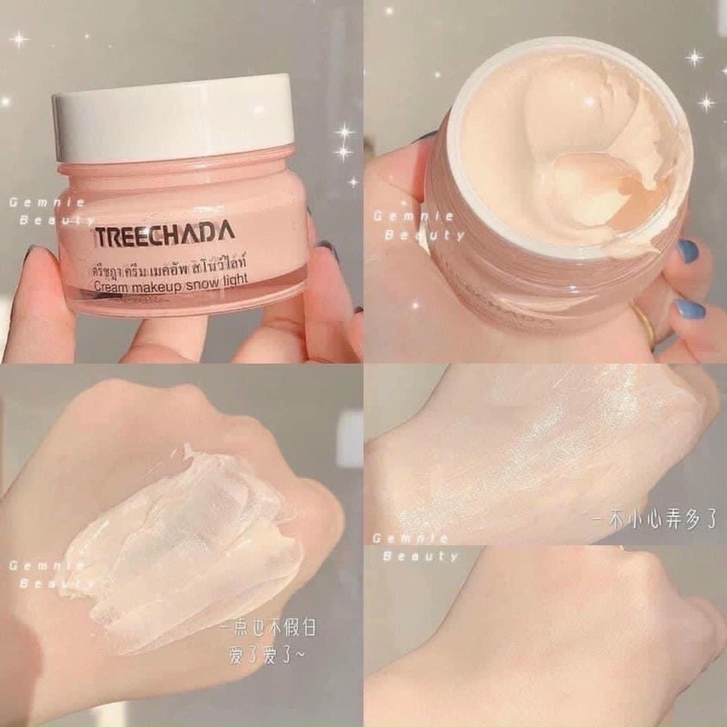 Kem Dưỡng Trắng Da Thần Thánh Make Up Tree Chada 50ml Thái Lan