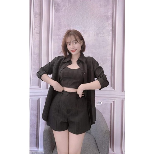 Set sơmi 3 món vải xịn mã 2009