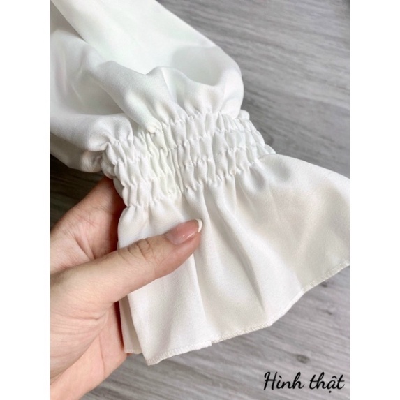 ÁO SƠ MI FORM DÀI TAY NHÚN - S2U