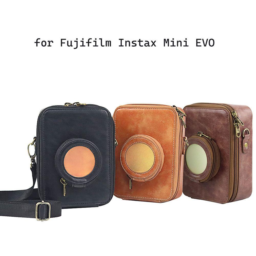 Túi Da Retro Đựng Máy Ảnh Fujifilm Instax Mini EVO