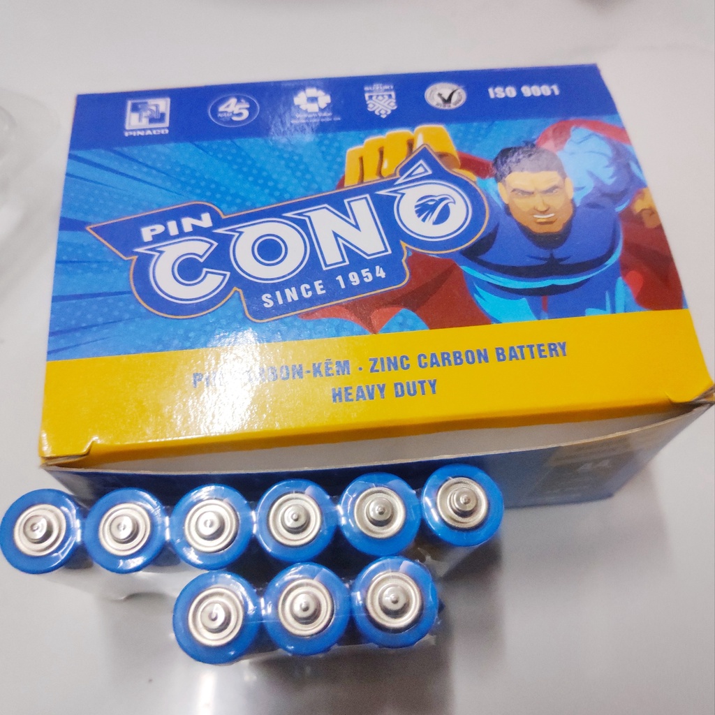 COMBO 2 viên Pin Con Ó - Pin Tiểu - Pin AA Pinaco 1.5V