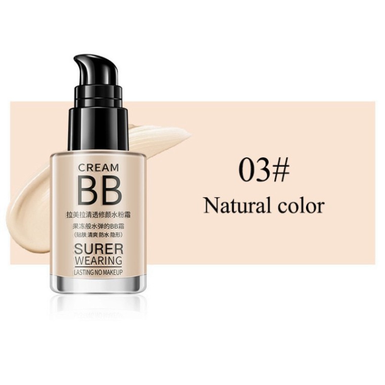 Kem Nền Lameila  Kem Che Khuyết Điểm BB Cream Super Wearing Lameila 30ml Hot