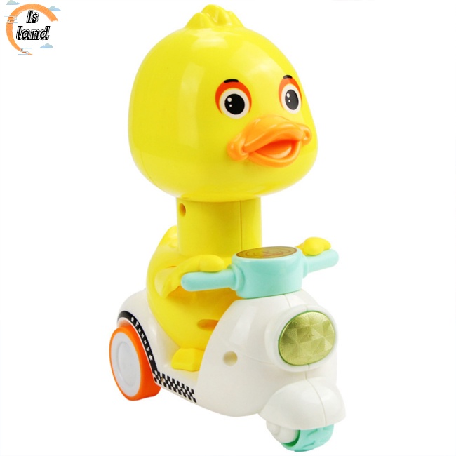 Đồ Chơi Hình Chú Vịt Vàng Dạng Xoay Vui Nhộn Cho Bé