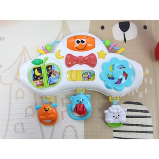 Kệ chữ A cho trẻ sơ sinh kết hợp bàn tập ngồi, tập đứng 3 giai đoạn cho bé Winfun 0822