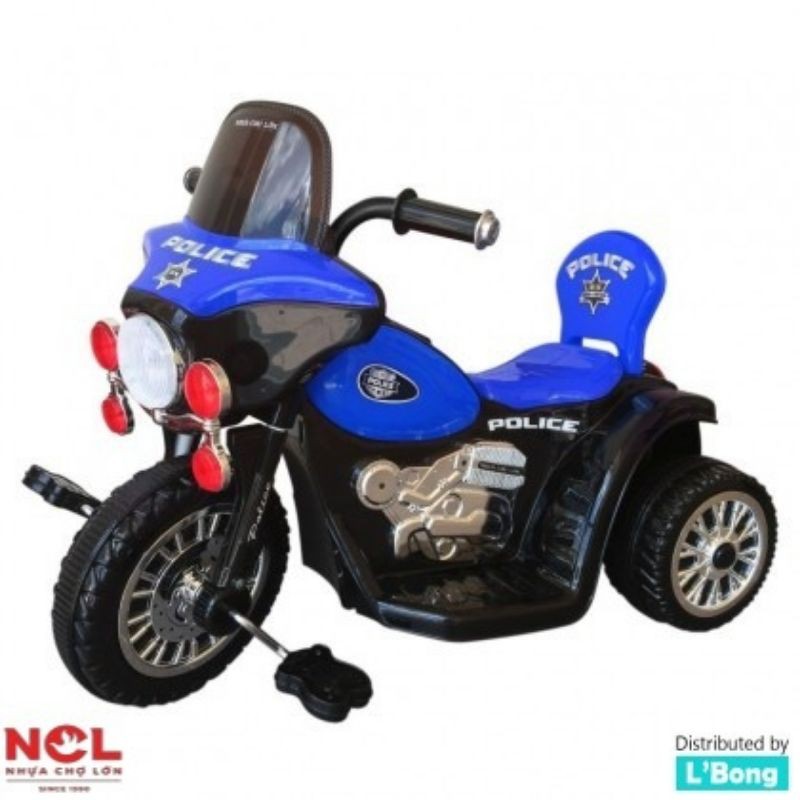 Xe đạp 3 bánh Police one không nhạc 2-&gt;4 tuổi chợ lớn Việt Nam