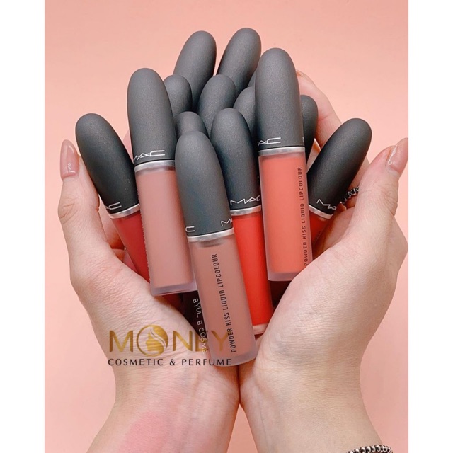 ( NEW 2021) Son Kem MAC Powder Kiss Liquid Lipcolour