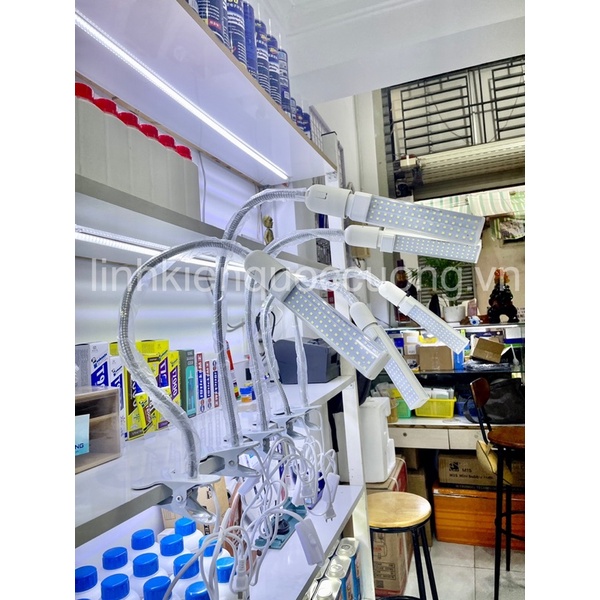 Đèn led kẹp đa năng điều chỉnh được (có bán lẻ đèn riêng 64 bóng và kẹp riêng)