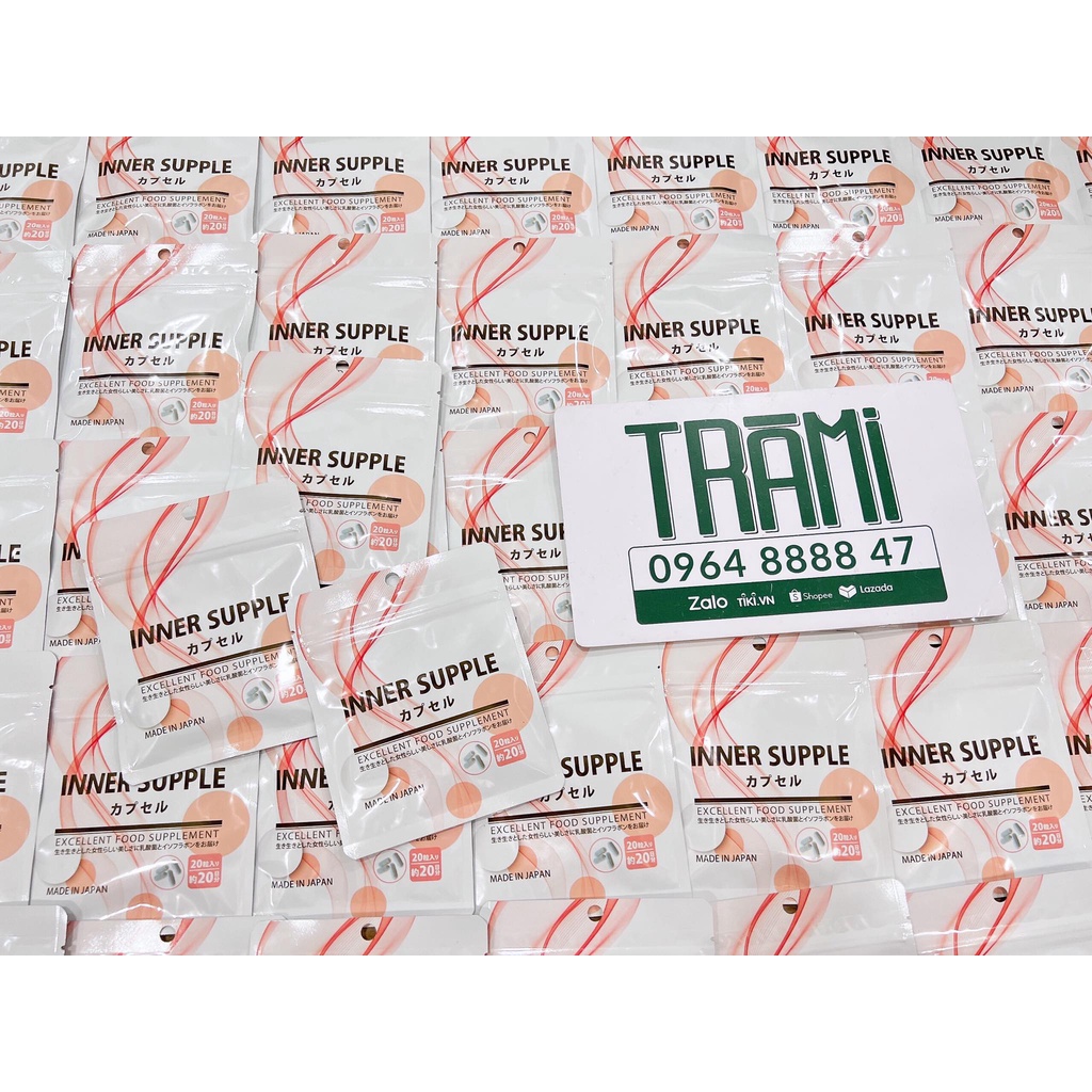 [CHÍNH HÃNG] Viên Uống Tăng Nội Tiết Inner Supple 20 Viên Nhật Bản.
