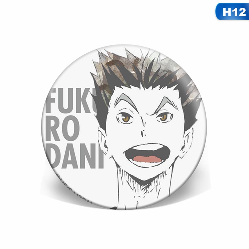 Trâm cài áo họa tiết Anime Haikyuu Hinata Syon