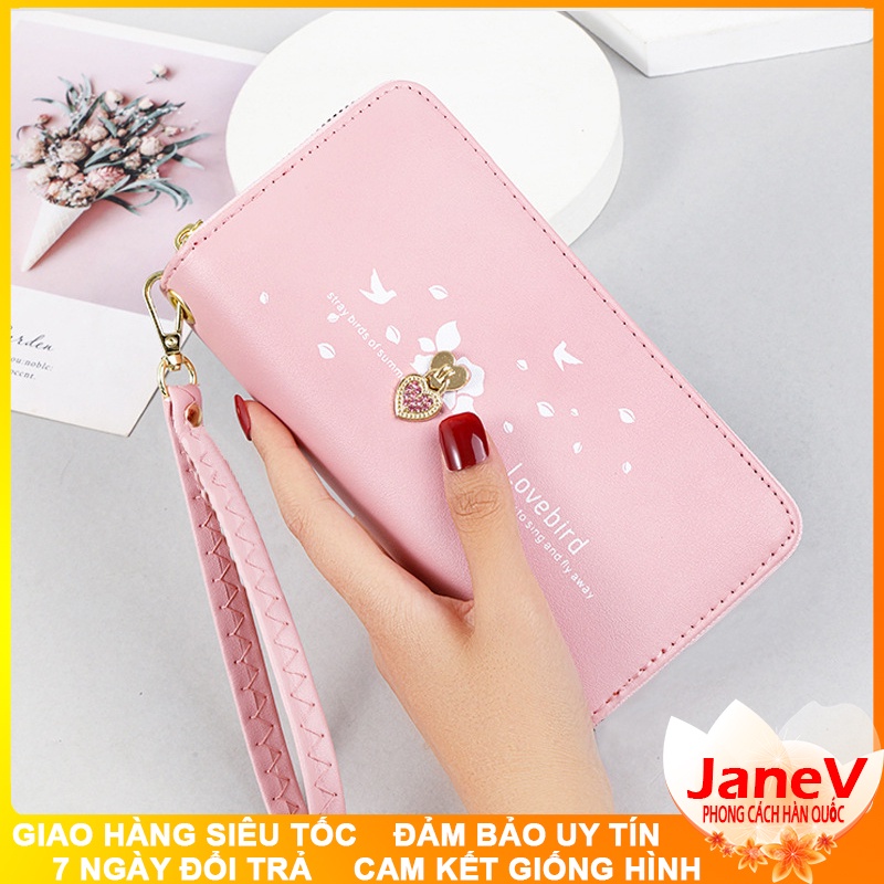 Ví Nữ Dài Cầm Tay Cao Cấp Sang Trọng Phong Cách Hàn Quốc TVNN399
