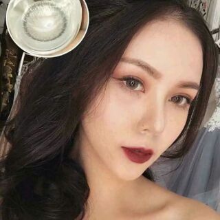 Lens mắt Tone xám  mẫu Gray