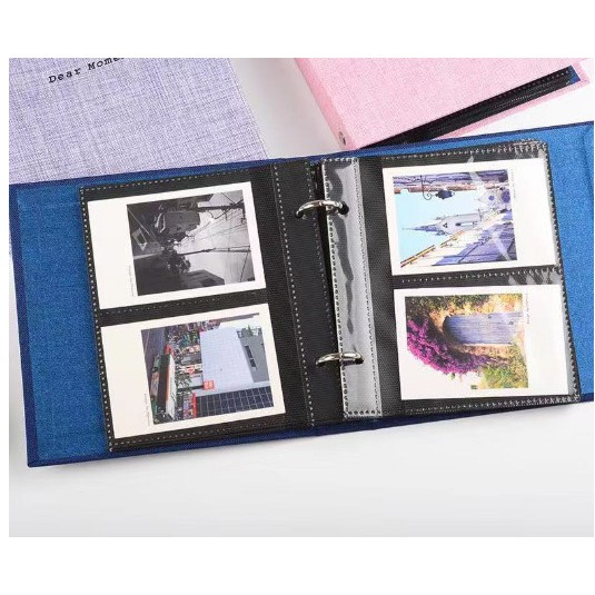 Album đựng ảnh 6x9, 9x13 bìa vải dạ sang chảnh