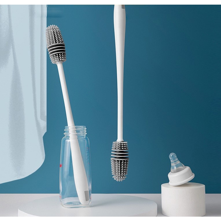 Cây Cọ Rửa Bình Sữa, Ly Cốc Siêu Sạch Cán Dài Tiện Lợi