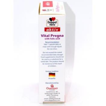 [GIÁ GỐC] Vital Pregna Cung cấp các vitamin và khoáng chất thiết yếu cho mẹ và bé