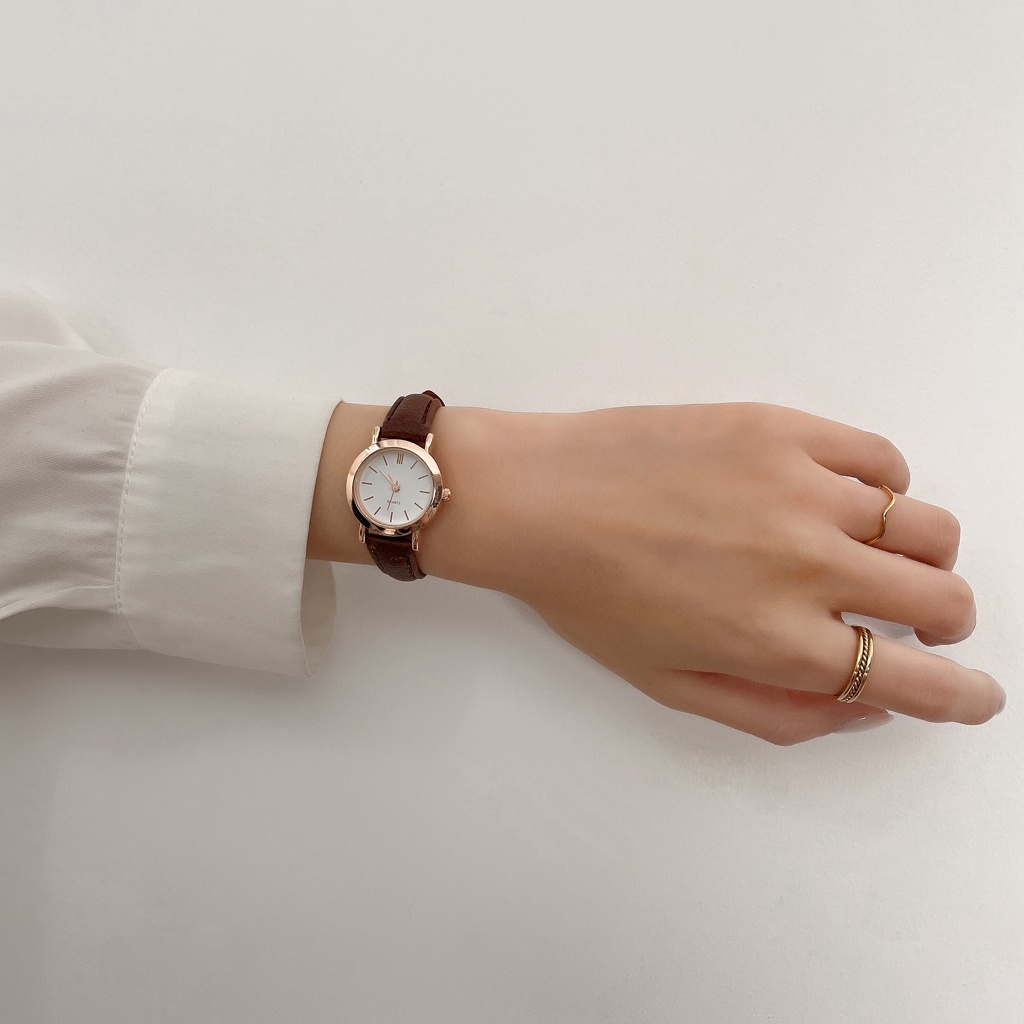 Đồng Hồ Đeo Tay Kiểu Dáng retro Phong Cách Hàn Quốc Cho Nam Nữ