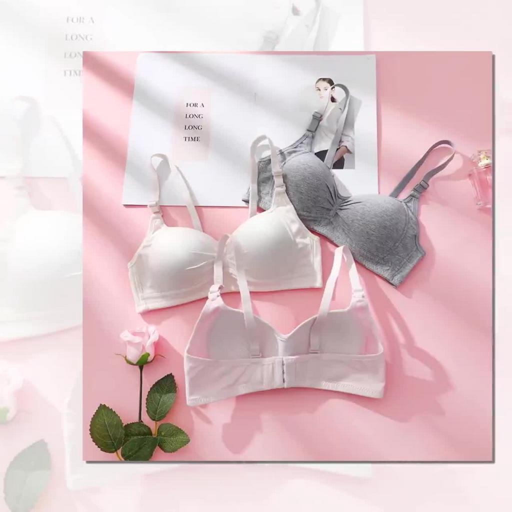 Áo Bra bralette áo ngực áo lót nữ Zenbra_AL56 không gọng đệm mỏng màu Phấn nhẹ sinh phù hợp cho cả ngực nhỏ. | BigBuy360 - bigbuy360.vn