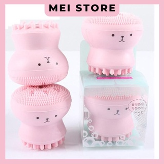Mút Rửa Mặt và Masage Bạch Tuộc
