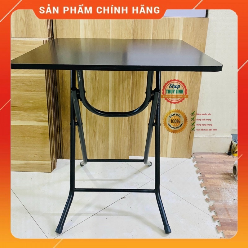 Bàn gấp chân cao , bàn tròn cafe cỡ mặt 60x60x73cm nhiều màu đẹp )