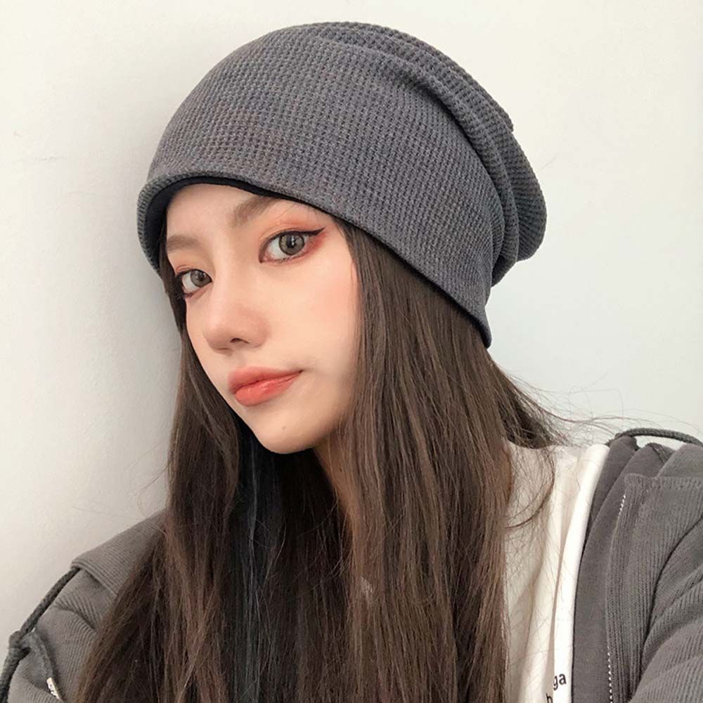 Mũ len mỏng thoáng khí họa tiết kẻ sọc thời trang cổ điển phong cách hip hop thiết kế cho nam nữ