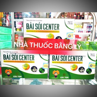 Bài sỏi center - tán sỏi, lợi niệu