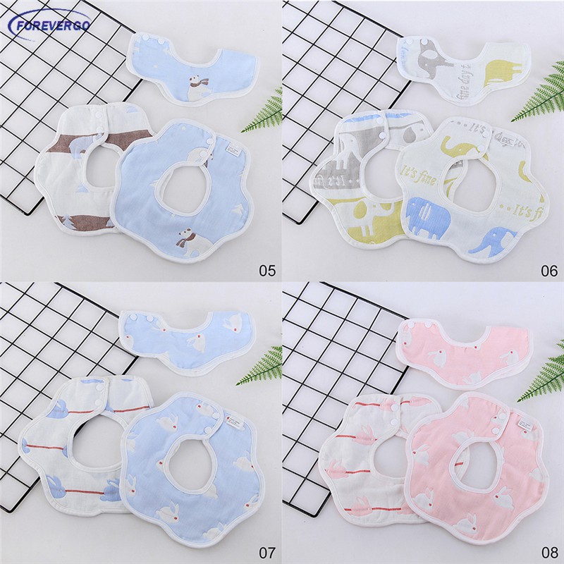 Yếm Ăn Cotton Mềm Mại Cho Bé