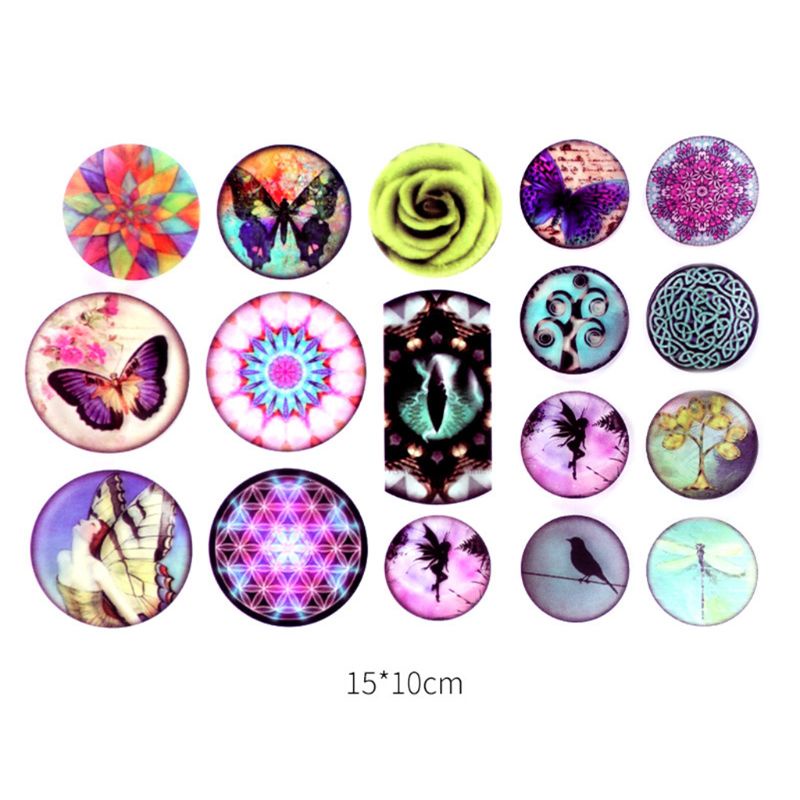 [Hàng mới về] Miếng dán resin epoxy pha lê đúc khuôn resin UV sáng tạo tiện lợi mới DIY