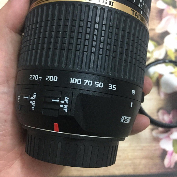 Ống kính Tamron 18-270 VC đời II cho Canon crop