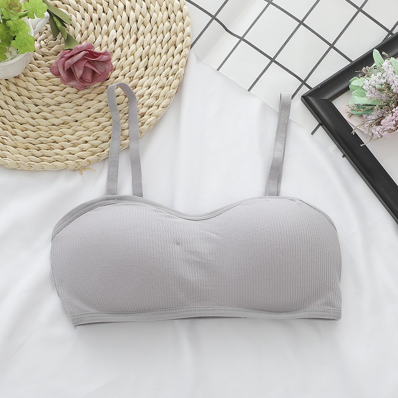 Áo ngực AOWEINISI không gọng thiết kế sành điệu đơn giản dành cho nữ