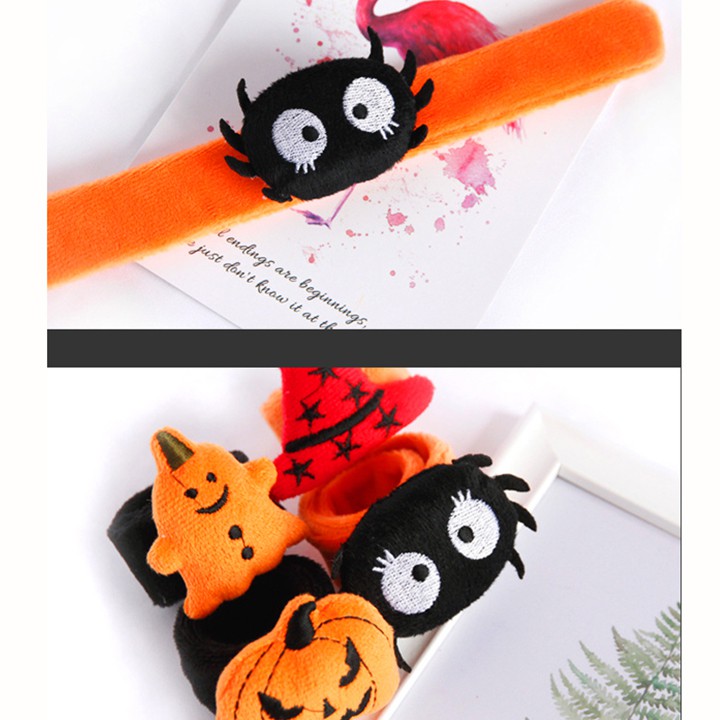 Vòng tay Halloween đa năng sành điệu họa tiết ma quái có thể uốn dẻo phù hợp với mọi độ tuổi Baby-S – SHLW002