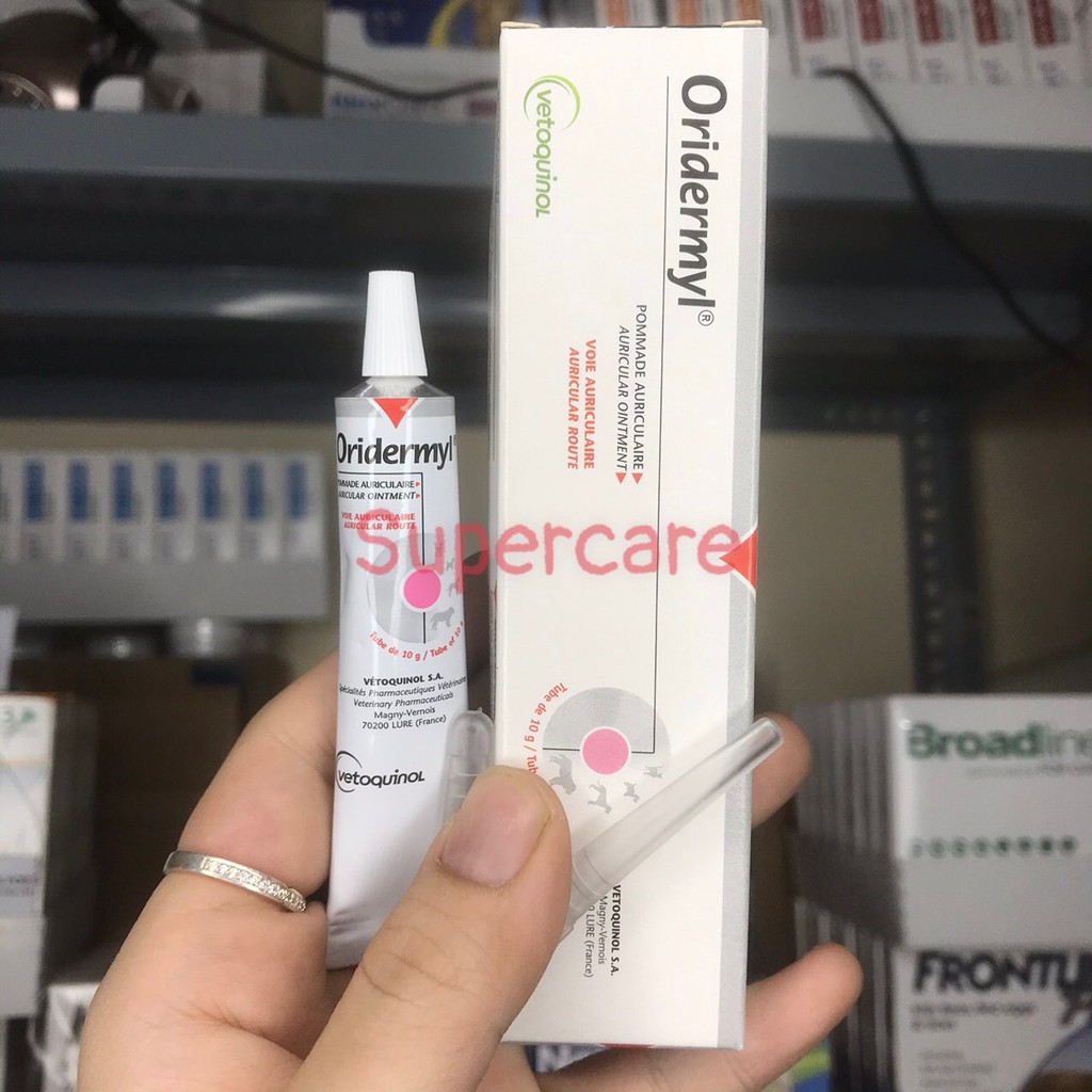 ☘️🌷  🌷☘️ Oridermyl - Tri Nấm Tai , Viêm Tai Chó Mèo