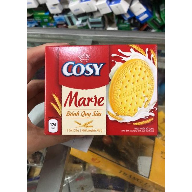 Bánh Quy Sữa Cosy Marie Hộp (2 Gói x24g)