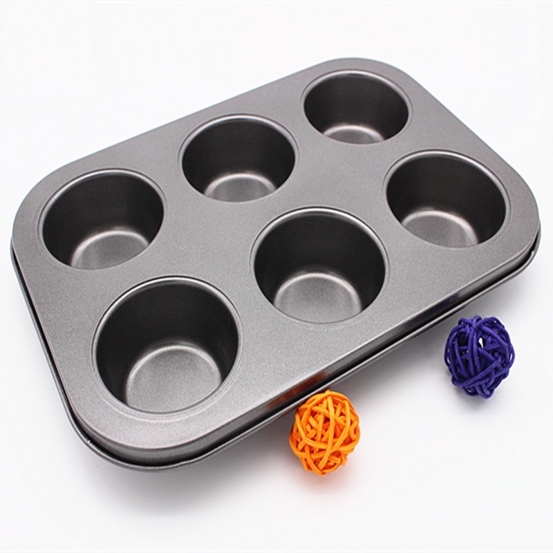 Khuôn Nướng Bánh Chống Dính 6 ô - BX0564