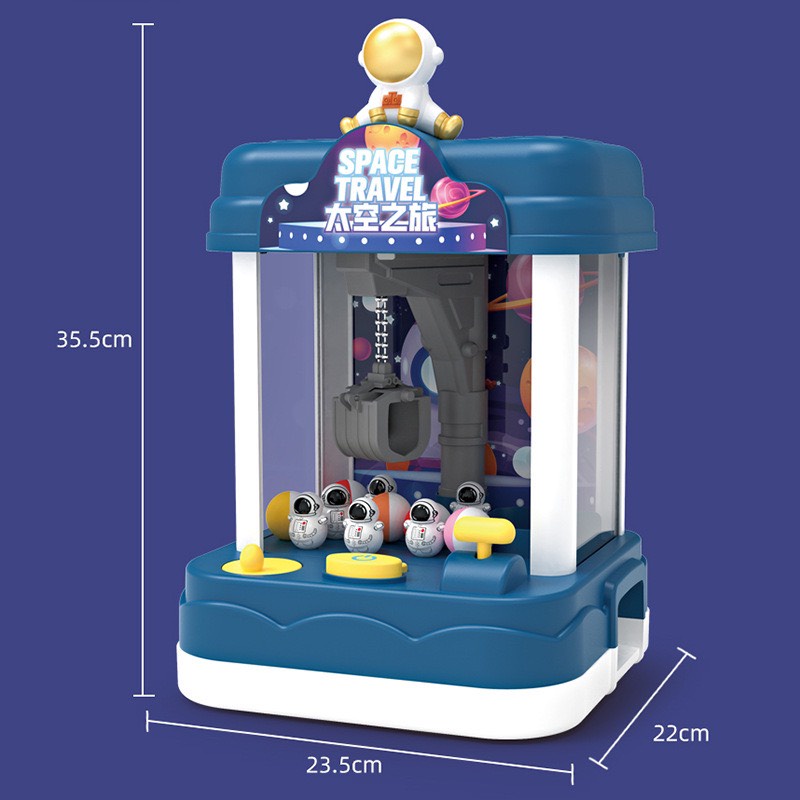 Máy gắp thú mini siêu rẻ, máy gắp thú mini cao 35,5cm cho bé