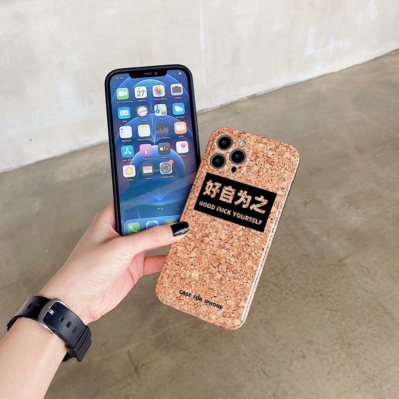 Ốp Điện Thoại Chống Rơi In Chữ Trung Quốc Cho Iphone 12 12 Pro 12 Promax 11 Pro Max X Xr 7 8 Plus Xs Max