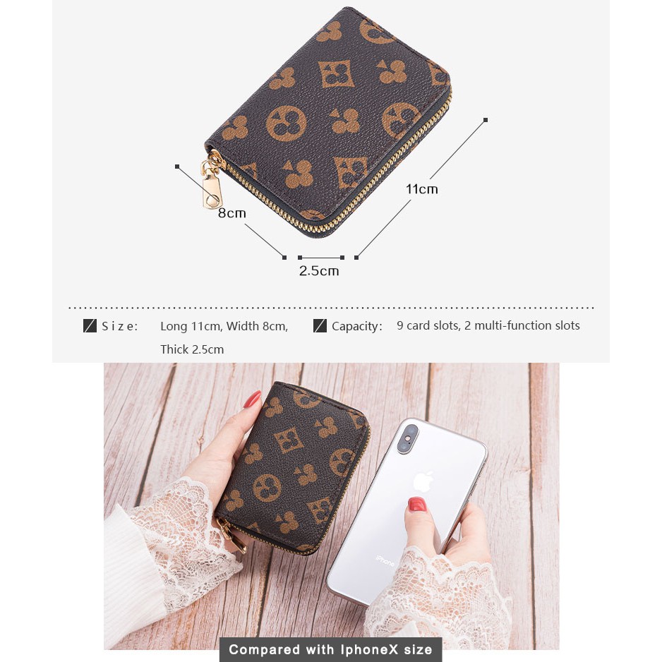 Ví Mini Đựng Thẻ Tiện Lợi Thời Trang Cho Nam Nữ