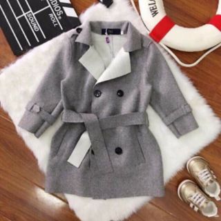Áo dạ bé trai phong cách sành điệu