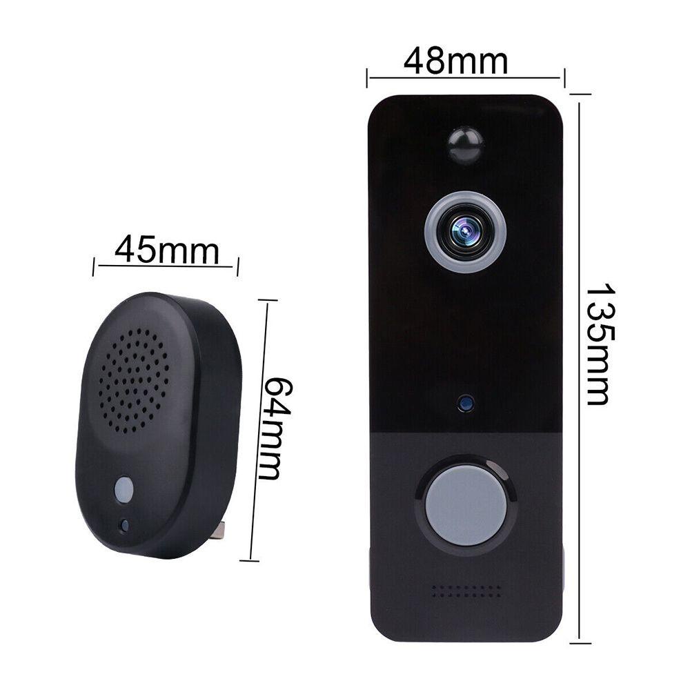 LET Chuông Cửa Thông Minh Không Dây Cảm Ứng Cơ Thể Người Chuyên Nghiệp Nhìn Ban Đêm