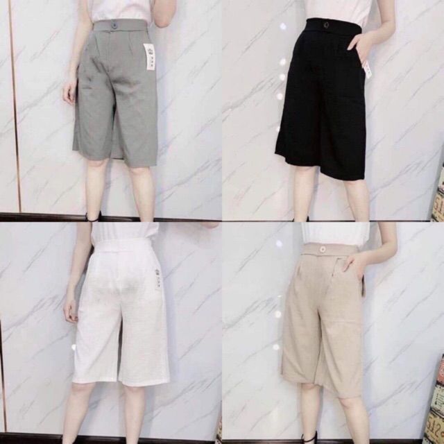 Quần ngố tơ lụa cao cấp