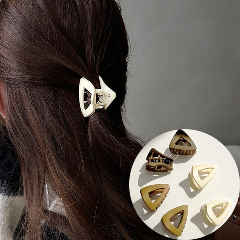 Kẹp Tóc Nhiều Màu Sắc Kiểu Dáng Hình Học Thời Trang