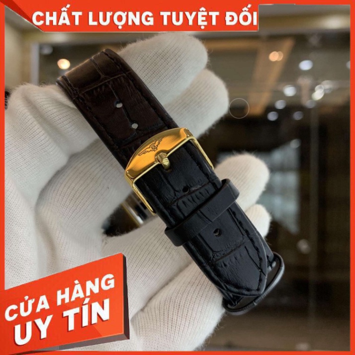 Đồng Hồ Nam longines Sapphire LG025A Case 36mm Mặt Chữ Nhật Máy Pin Nhật Chống Xước Tuyệt Đối