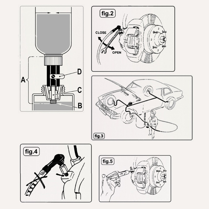 Bộ Dụng Cụ Sửa Chữa Ống Bơm Dầu Phanh Chuyên Dụng