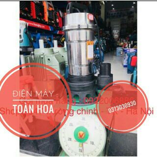 Máy bơm tõm-máy thả chìm hút bùn y lốc 2500w dây đồng 100%