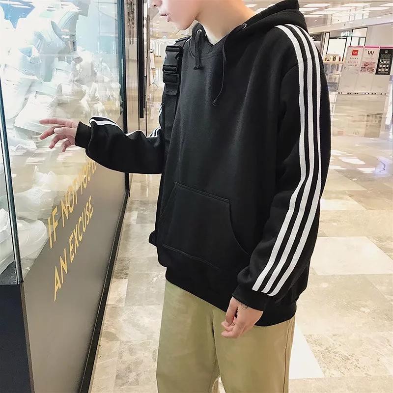 Áo Hoodie Nỉ Phối Xọc Cánh Tay Cho Cả Nam Và Nữ - Áo Hoodie Fom Rộng - Áo Nỉ KINGSPORT