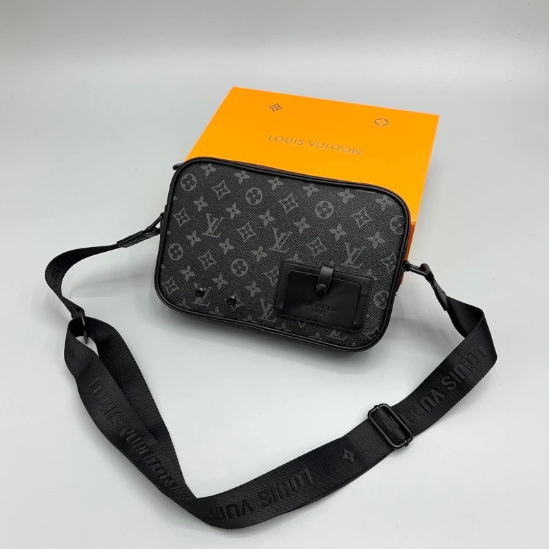 Túi đeo chéo Lv cao cấp full box hợp cho cả nam và nữ