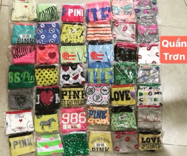 Combo 5 quần lót nữ LOVE PINK [ giao ngẫu nhiên ]