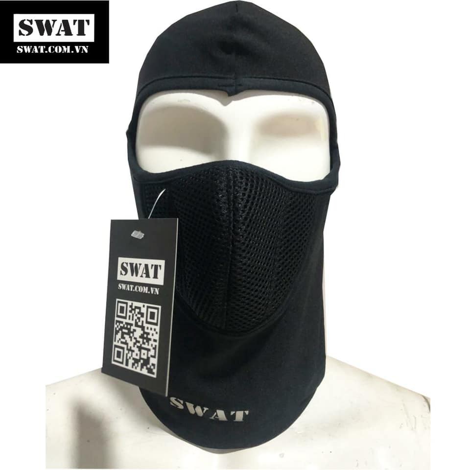 Khăn trùm Ninja SWAT X2 3 lớp cao cấp chống nắng, chống tia uv - Chuyên đi xe đạp, xe máy