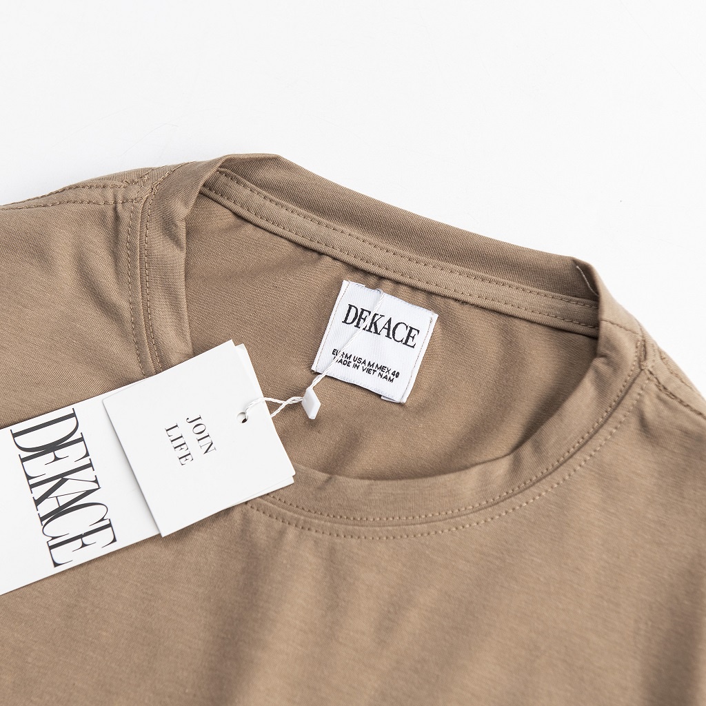 Áo Phông Nam - Áo Thun Nam Cổ Tròn Vải Cotton Dày Dặn Co Giãn Tay Ngắn