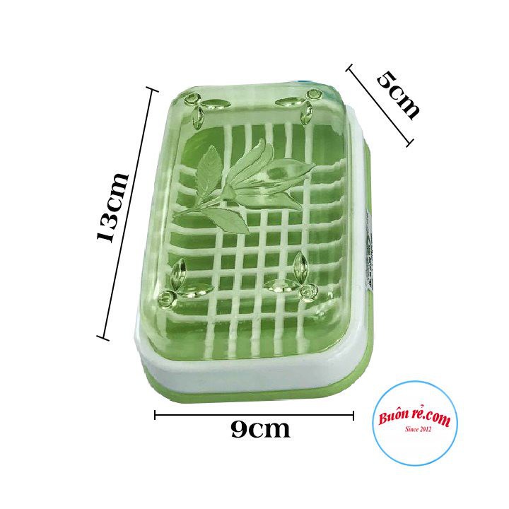 HỘP ĐỰNG XÀ BÔNG PHÒNG TẮM - CÓ KHAY HỨNG KÈM NẮP Việt Nhật