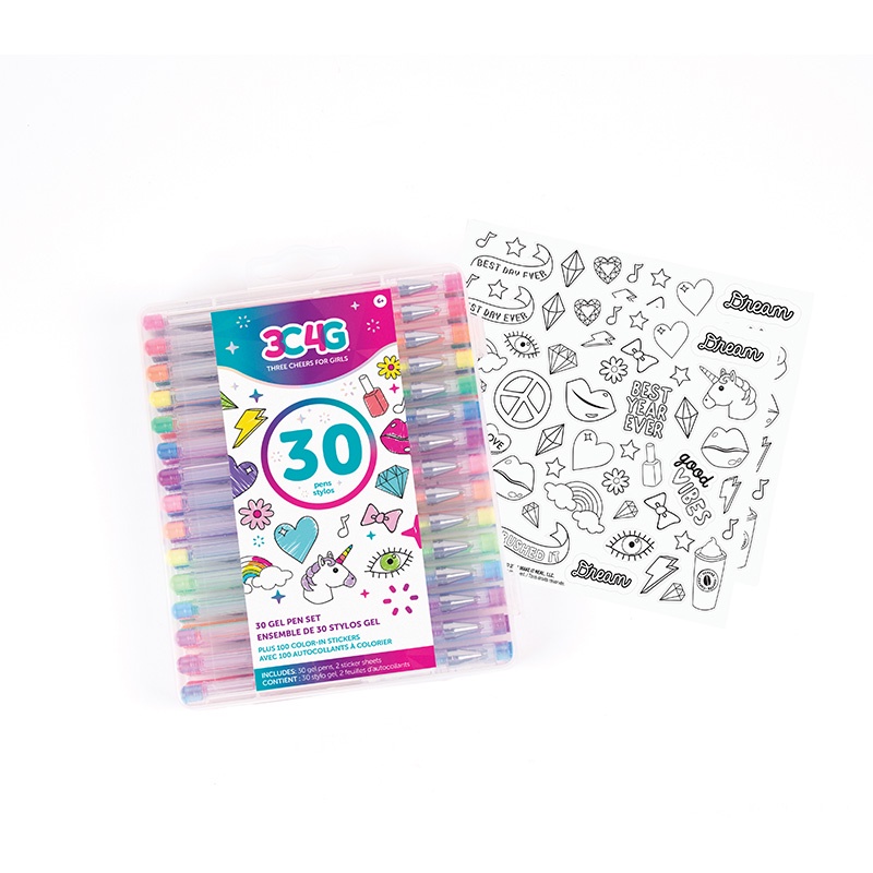 Bộ 30 Bút Gel Pen 3C4G 57172